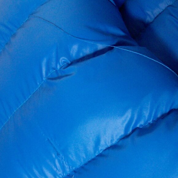 Original Deluxe Cobalt Blue Puffer Lightweight Jacket with travel bag Size L - Picture 11 of 12